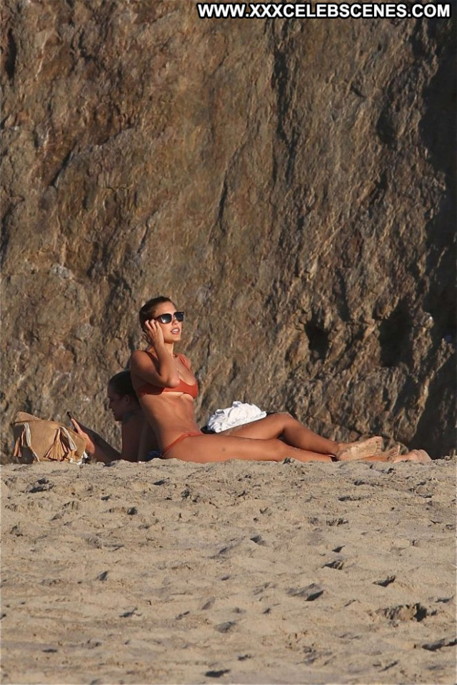 Kara Del Toro The Beach In Malibu Celebrity Mali Babe Posing Hot