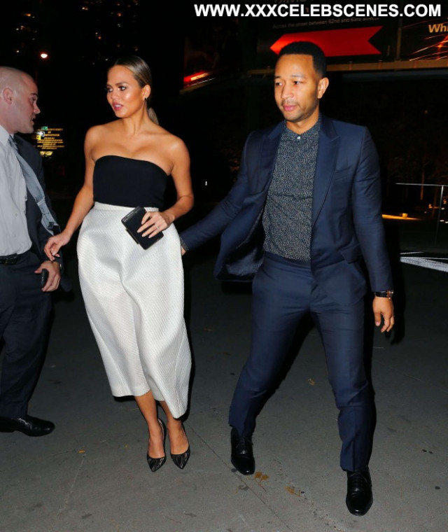 Chrissy Teigen New York Beautiful Birthday Babe New York Paparazzi