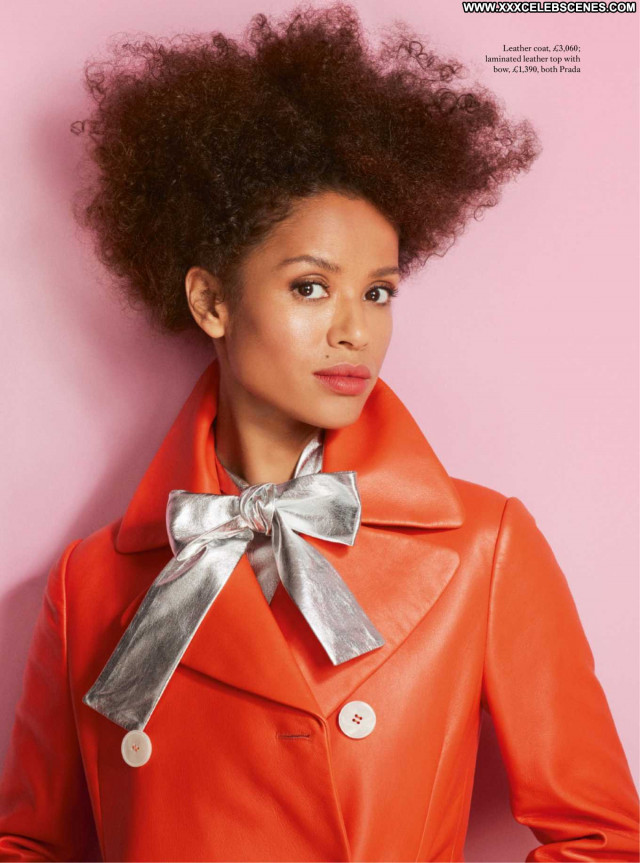 Gugu Mbatha Harpers Bazaar Paparazzi Babe Posing Hot Celebrity