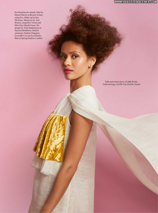 Gugu Mbatha Harpers Bazaar Celebrity Paparazzi Babe Posing Hot