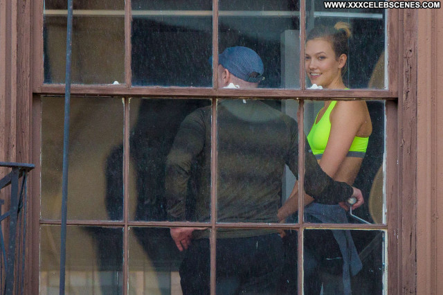 Karlie Kloss New York New York Babe Beautiful Gym Paparazzi Posing