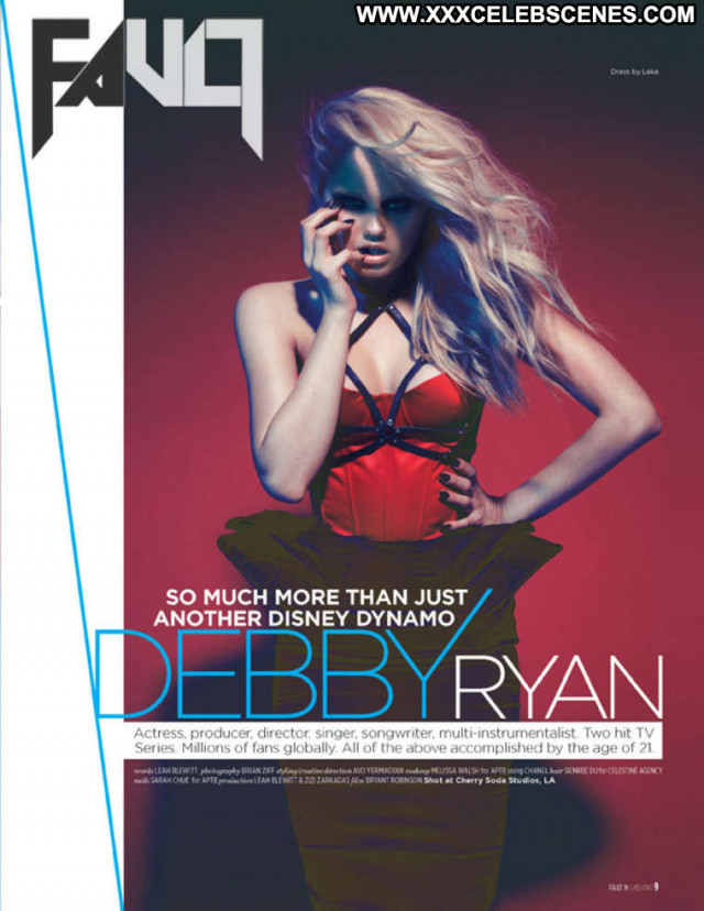 Debby Ryan Beautiful Paparazzi Magazine Celebrity Posing