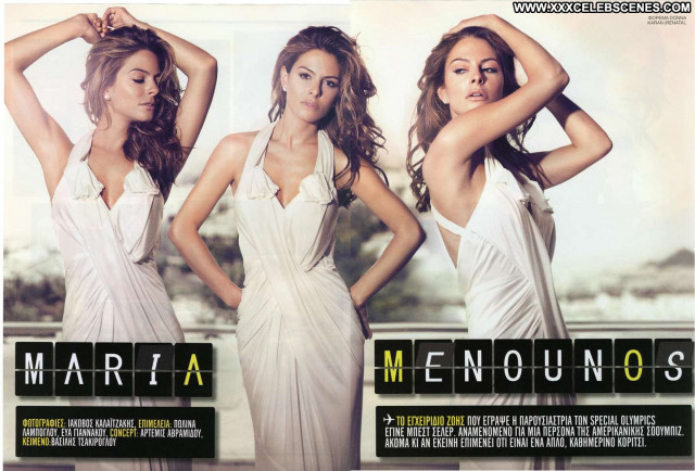 Maria Menounos No Source  Posing Hot Celebrity Beautiful Magazine