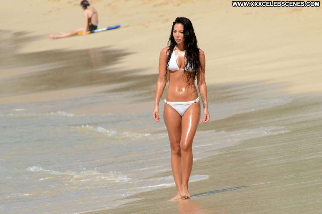 Tulisa Contostavlos No Source Paparazzi Posing Hot Babe Bikini