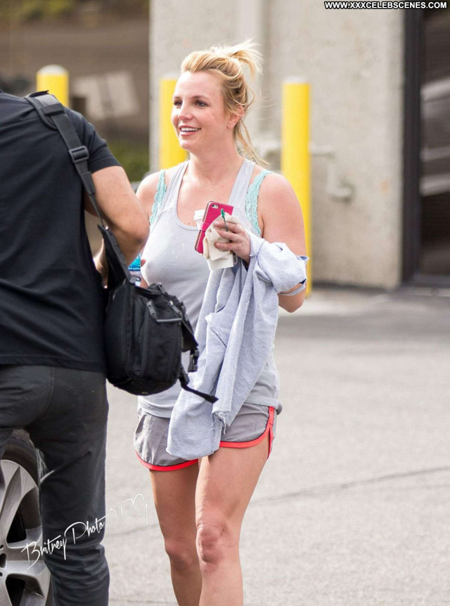 Britney Spears No Source Gym Celebrity Beautiful Paparazzi Babe