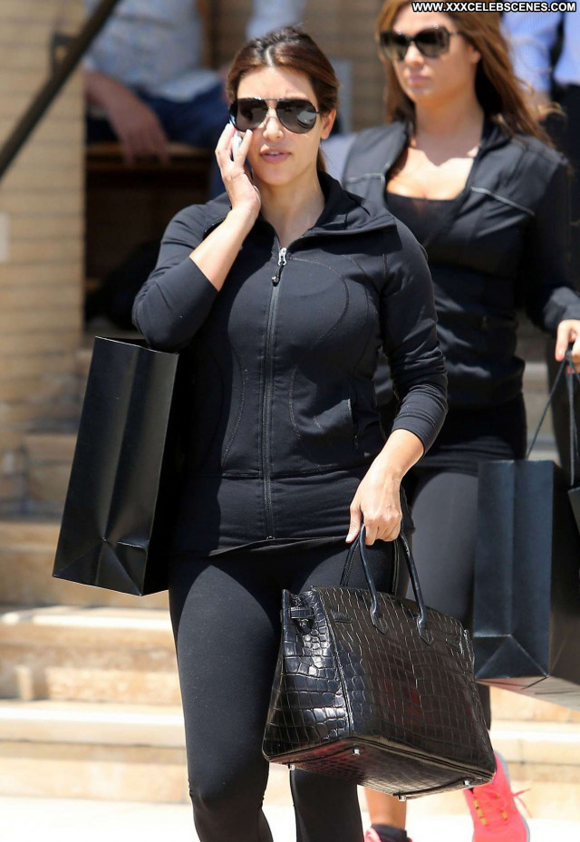 Kim Kardashian Beverly Hills Beautiful Celebrity New York Posing Hot