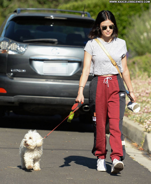 Lucy Hale Los Angeles Posing Hot Babe Beautiful Paparazzi Celebrity