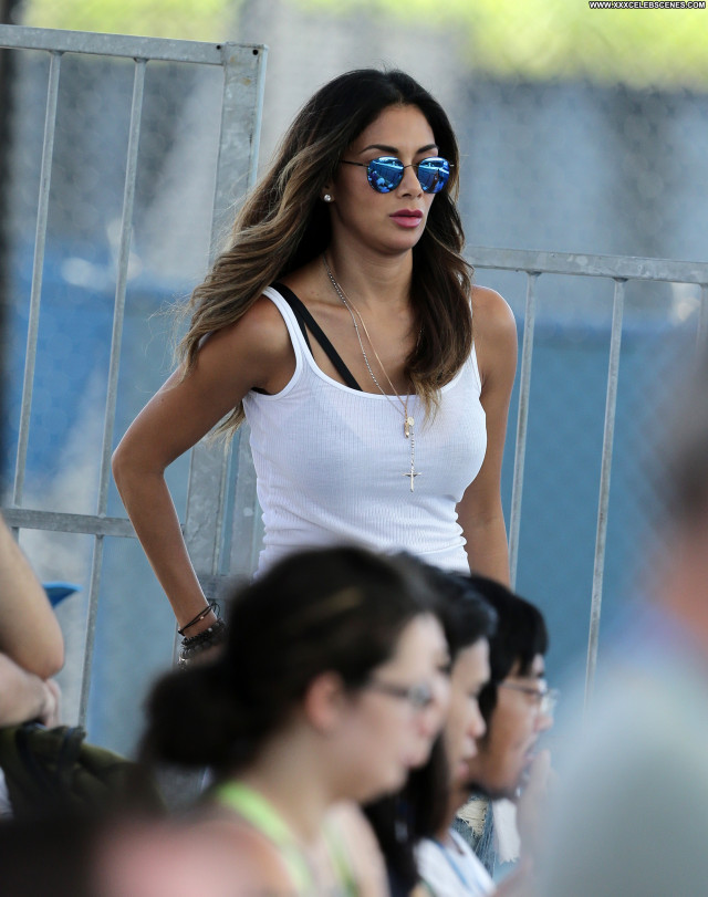 Nicole Scherzinger No Source International Babe Posing Hot Tennis