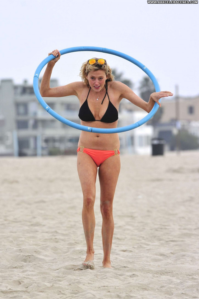 Estella Warren No Source Beautiful Beach Posing Hot Paparazzi Bikini