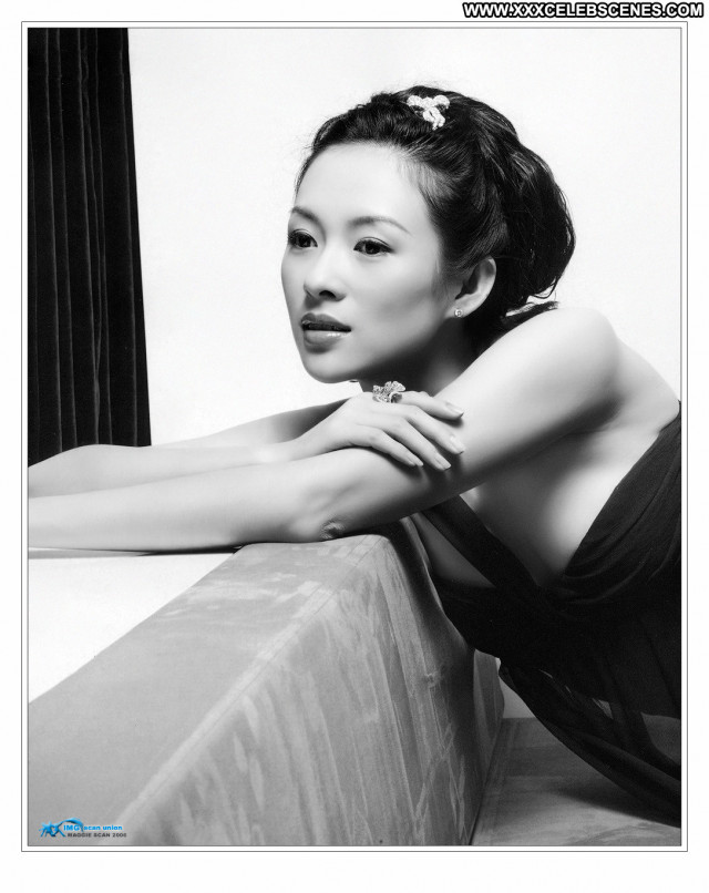 Zhang Ziyi No Source  Celebrity Beautiful Babe Asian Posing Hot